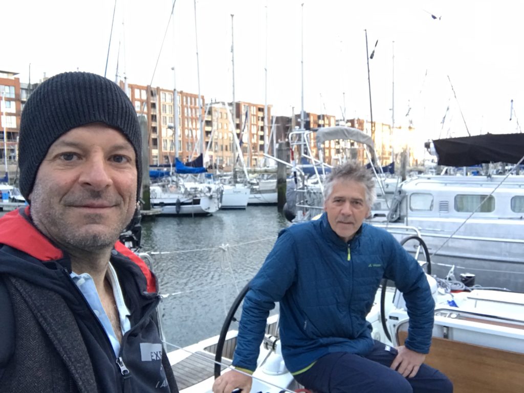 Professionelle Yachtüberführung Segelyacht mit Eigner, Sun Odyssey 379, Frankreich-Kanal-Nordsee